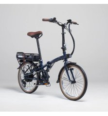 Bicicleta Eléctrica Plegable BTWIN E Fold 500 250W 36V Urbana Compacta